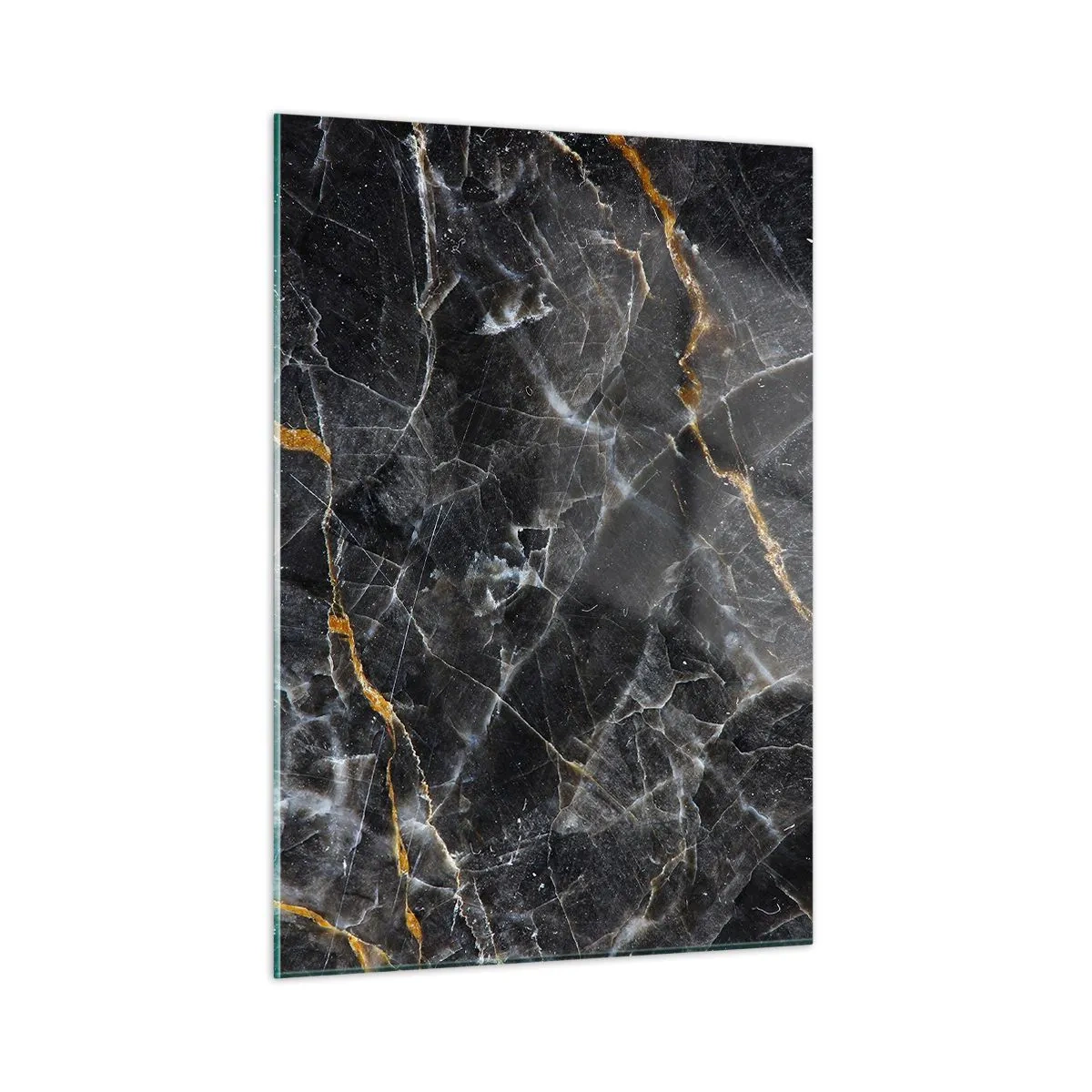 Glastavla - Bild på glas - Stenens interna liv - 50x70 cm