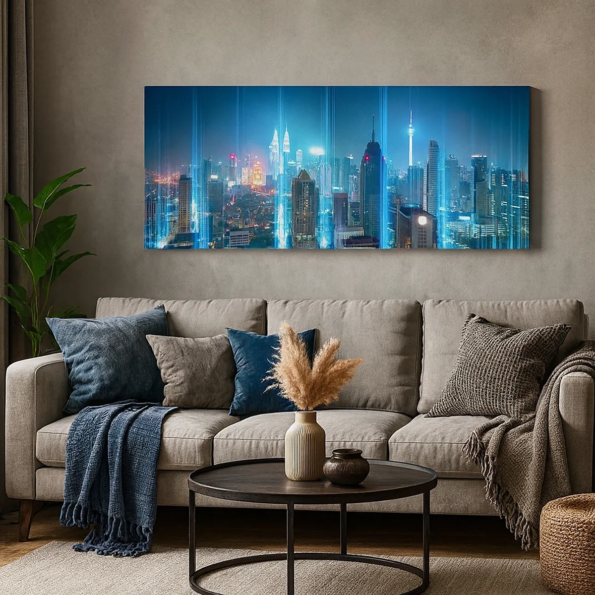 Canvastavla - Bild på duk - Himmelsfärd på berlinskt sätt - 30x30 cm