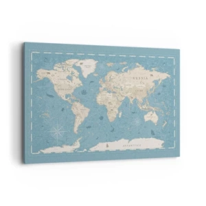 Canvastavla - Bild på duk - En värld inom räckhåll - 120x80 cm