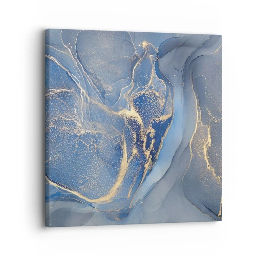 Canvastavla - Bild på duk - Gulddamm - 30x30 cm