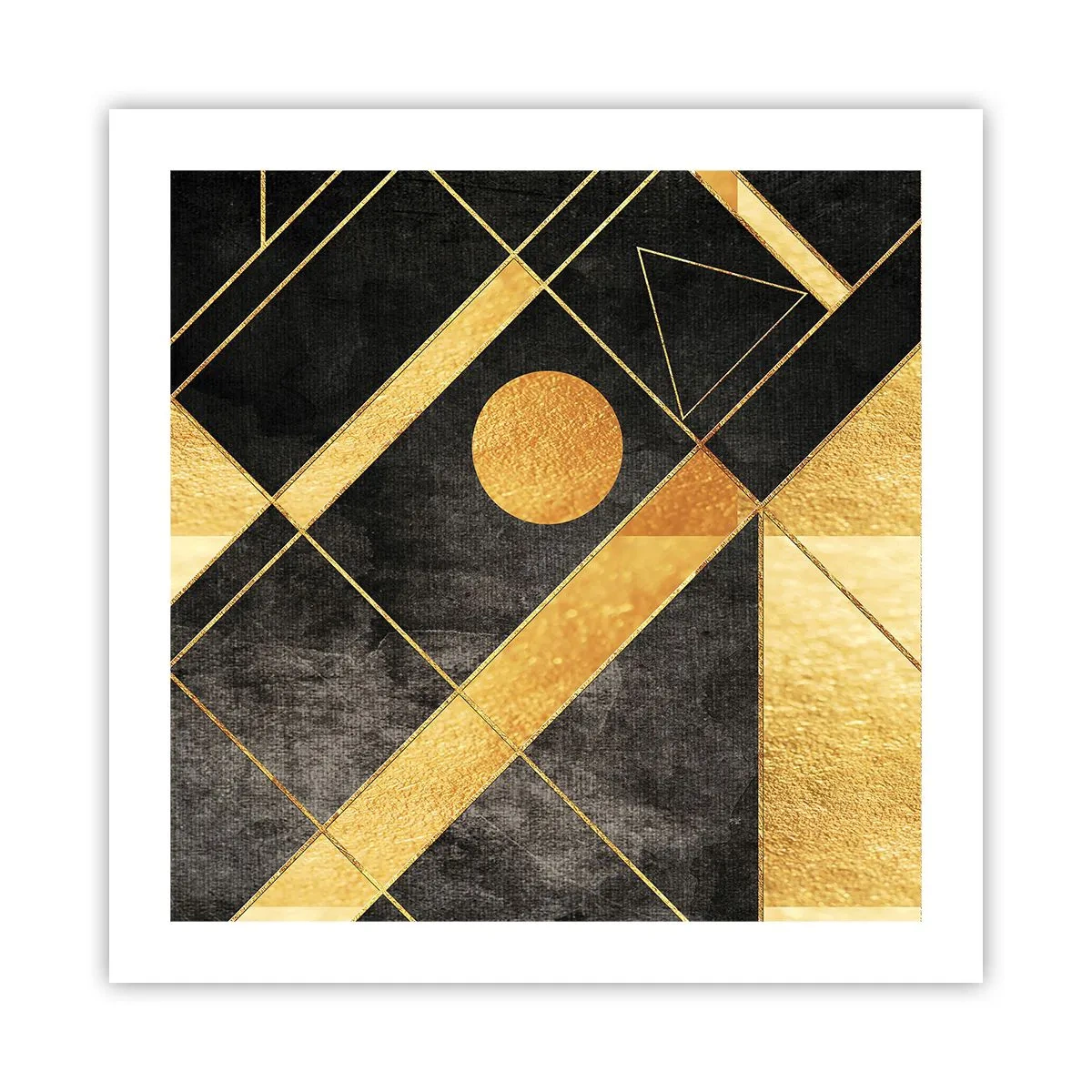 Affisch - Öknens sol - 50x50 cm