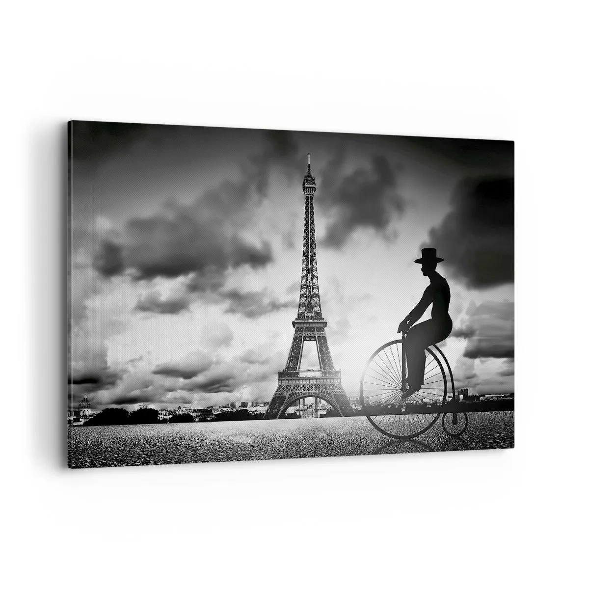 Canvastavla - Bild på duk - Längtan efter Belle Epoque - 120x80 cm