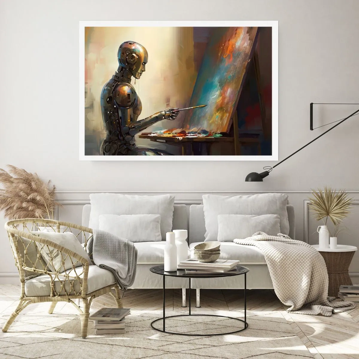 Affisch - Framtidens konst - 50x40 cm