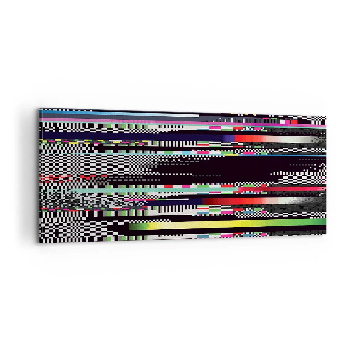 Canvastavla - Bild på duk - Verklighetens kontrollbild - 100x40 cm