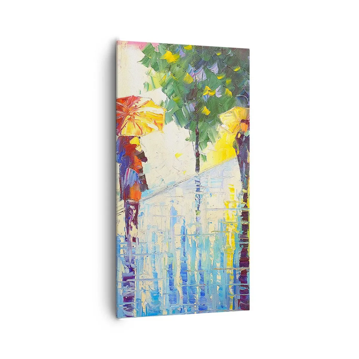 Canvastavla - Bild på duk - Allt klart - 65x120 cm