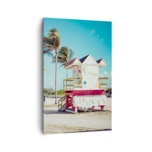 Canvastavla - Bild på duk - En vacker dag framför dig - 80x120 cm