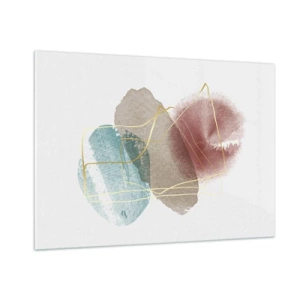 Glastavla - Bild på glas - Rummets pärlor - 100x70 cm