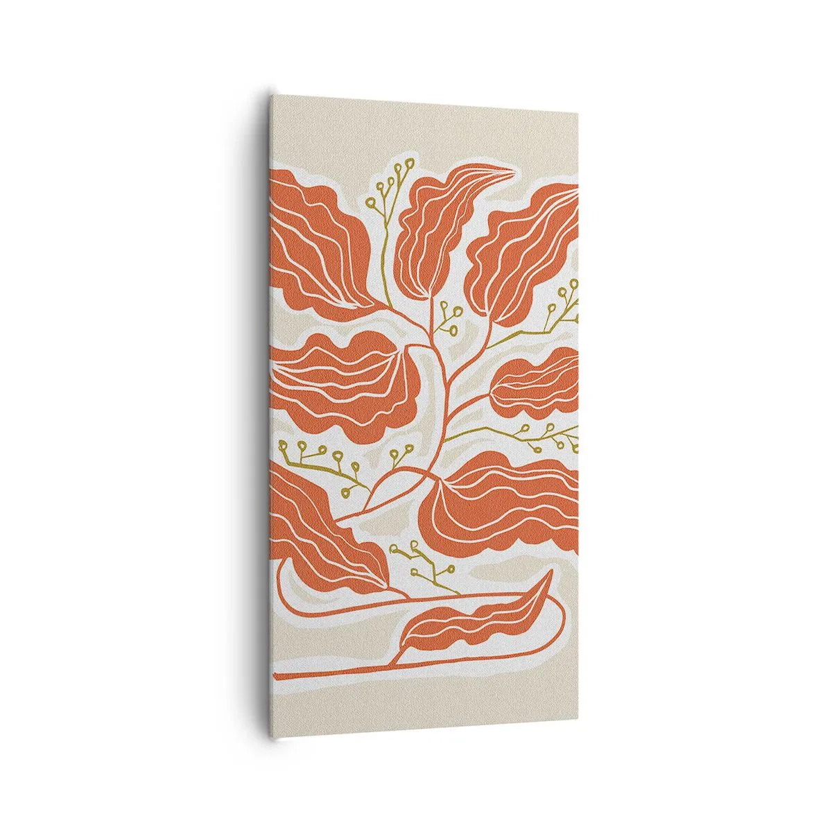 Canvastavla - Bild på duk - Folkligt och naturligt - 65x120 cm