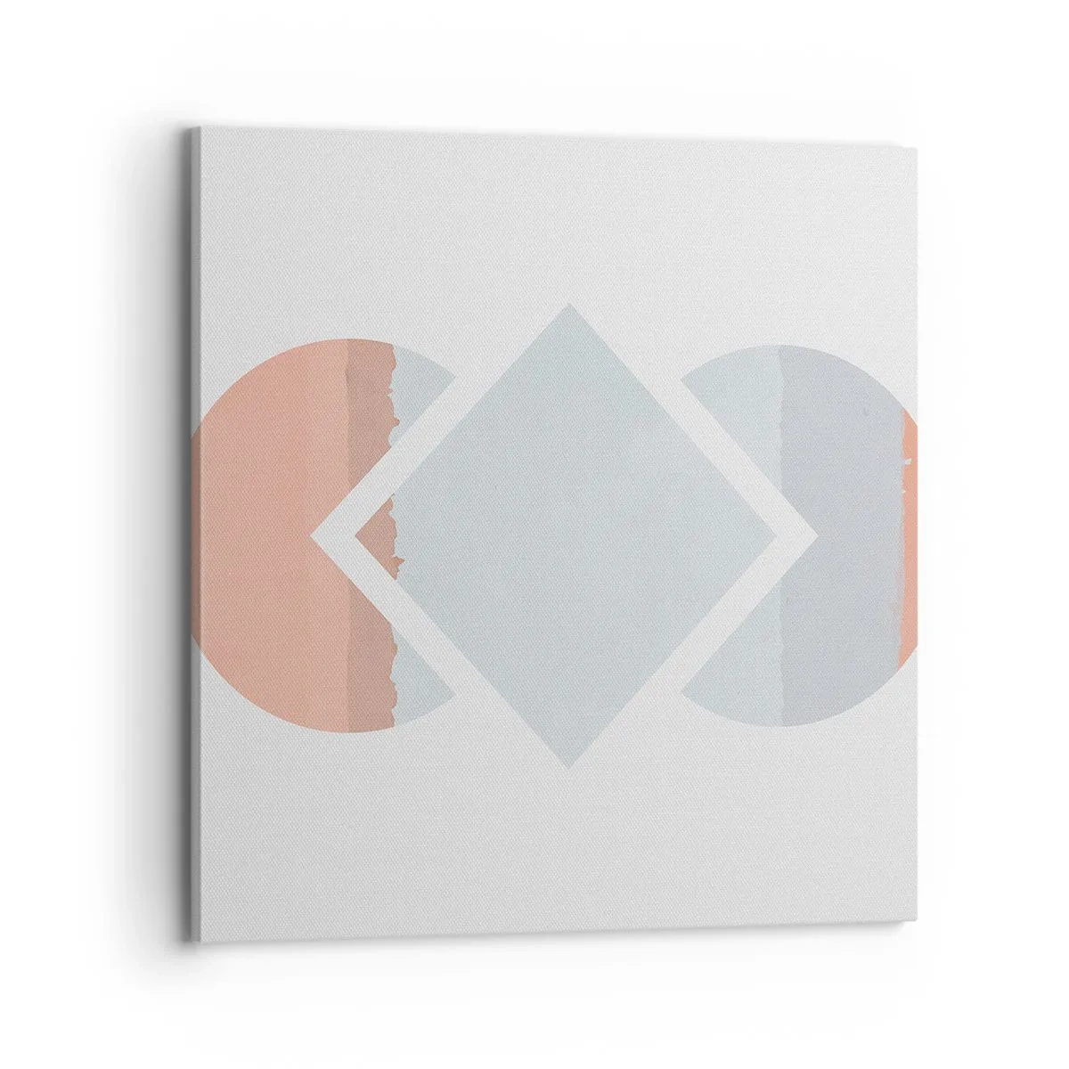 Canvastavla - Bild på duk - Situationen är klar - 70x70 cm