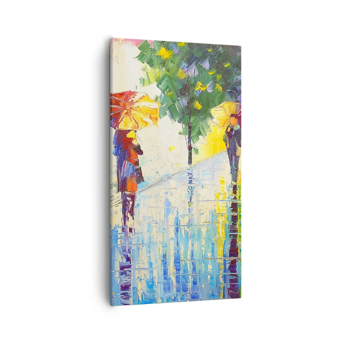 Canvastavla - Bild på duk - Allt klart - 55x100 cm