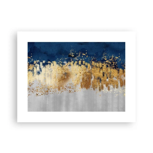 Affisch - Modern komposition med blixt - 40x30 cm