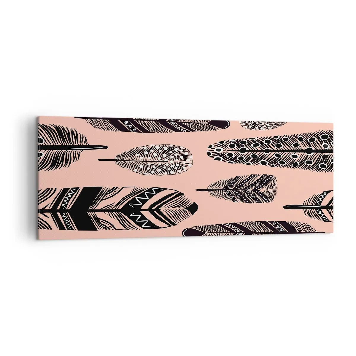 Canvastavla - Bild på duk - Indiansk middag - 140x50 cm