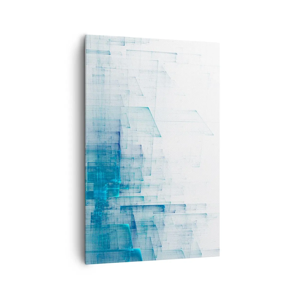 Canvastavla - Bild på duk - Hur utrymmet blev till - 80x120 cm