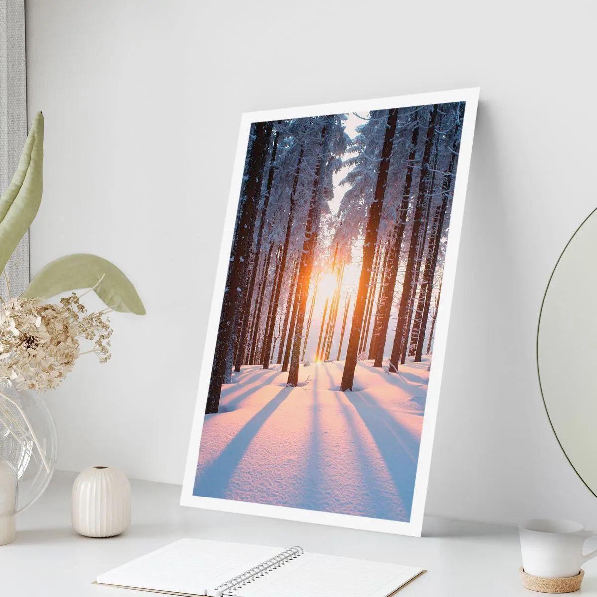 Affisch - Tydligt svart på vitt - 61x91 cm