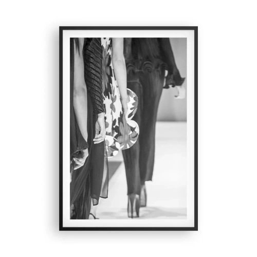 Affisch i svart ram - En elegant parad - 61x91 cm