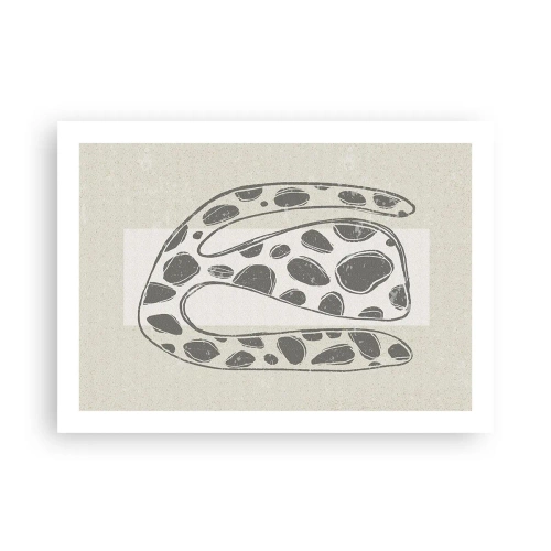 Affisch - En bisarr varelse - 70x50 cm