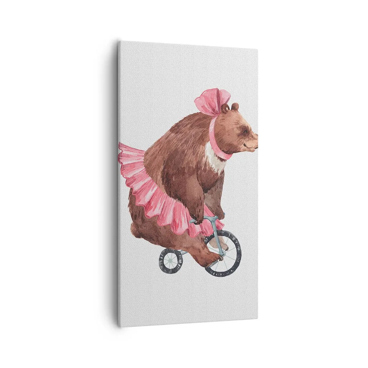 Canvastavla - Bild på duk - Vilken cirkus! - 55x100 cm