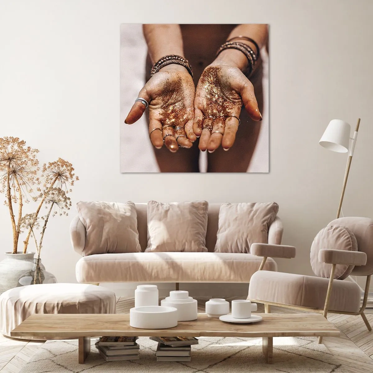 Canvastavla - Bild på duk - Gåva för dig - 70x70 cm