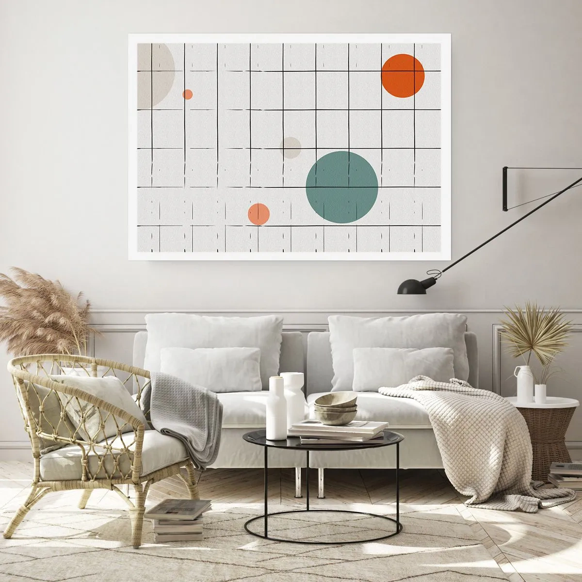 Affisch - Fångade. Vi eller de? - 100x70 cm