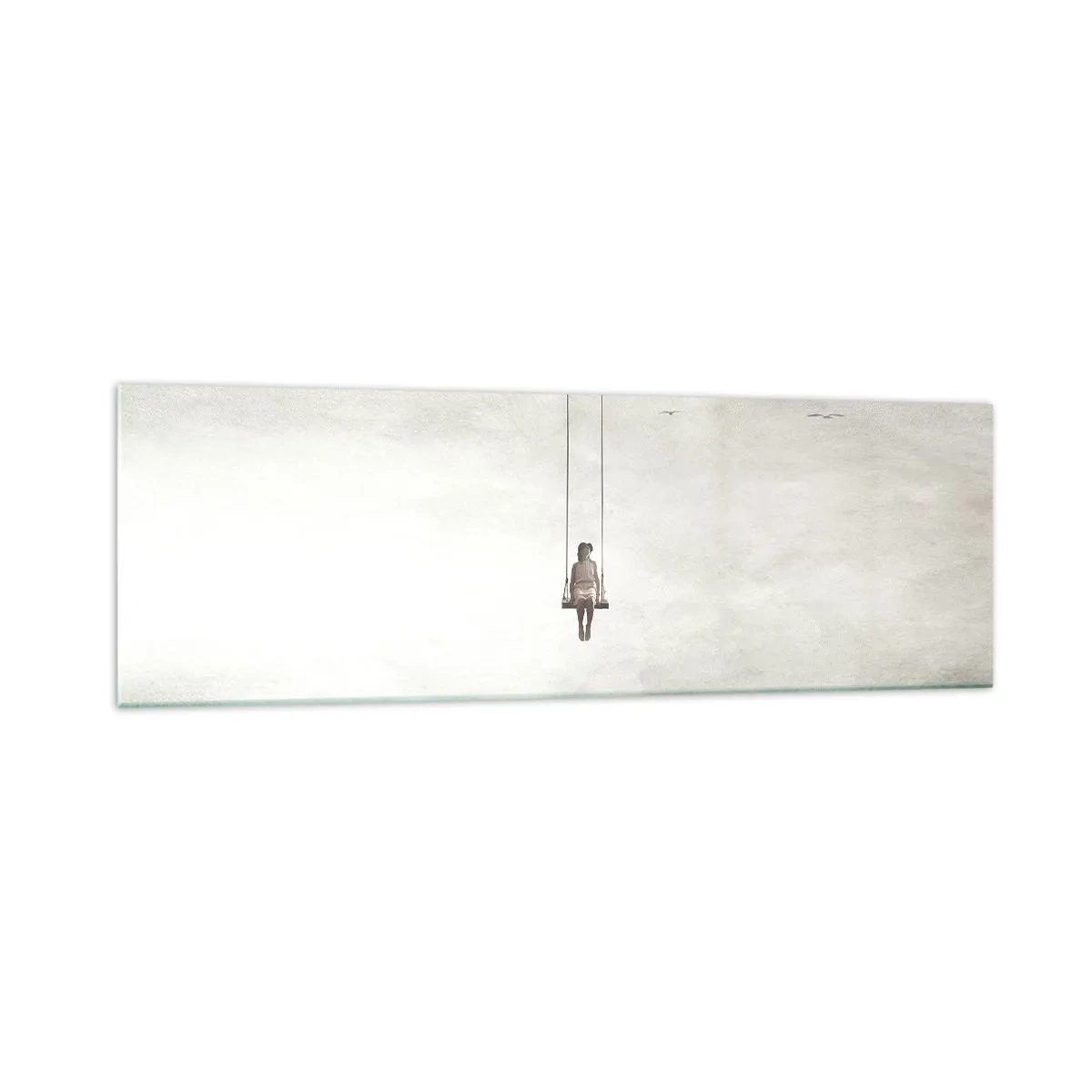 Glastavla - Bild på glas - Barn i oss - 160x50 cm