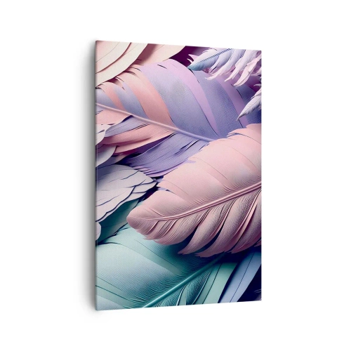 Canvastavla - Bild på duk - Fågelstil - 70x100 cm