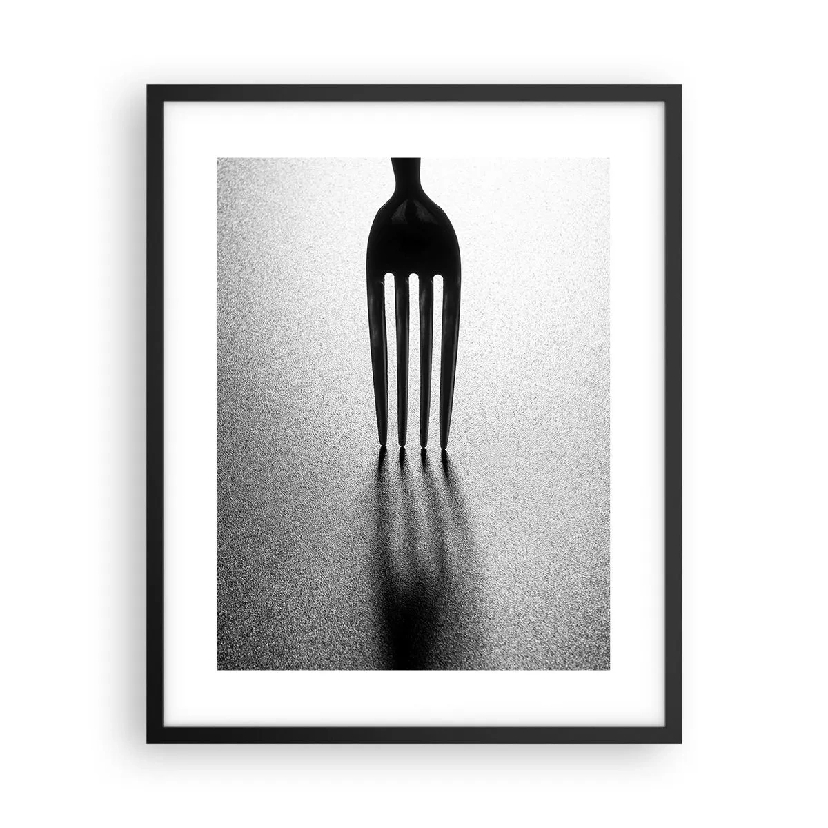 Affisch i svart ram - Ljus och skugga - 40x50 cm