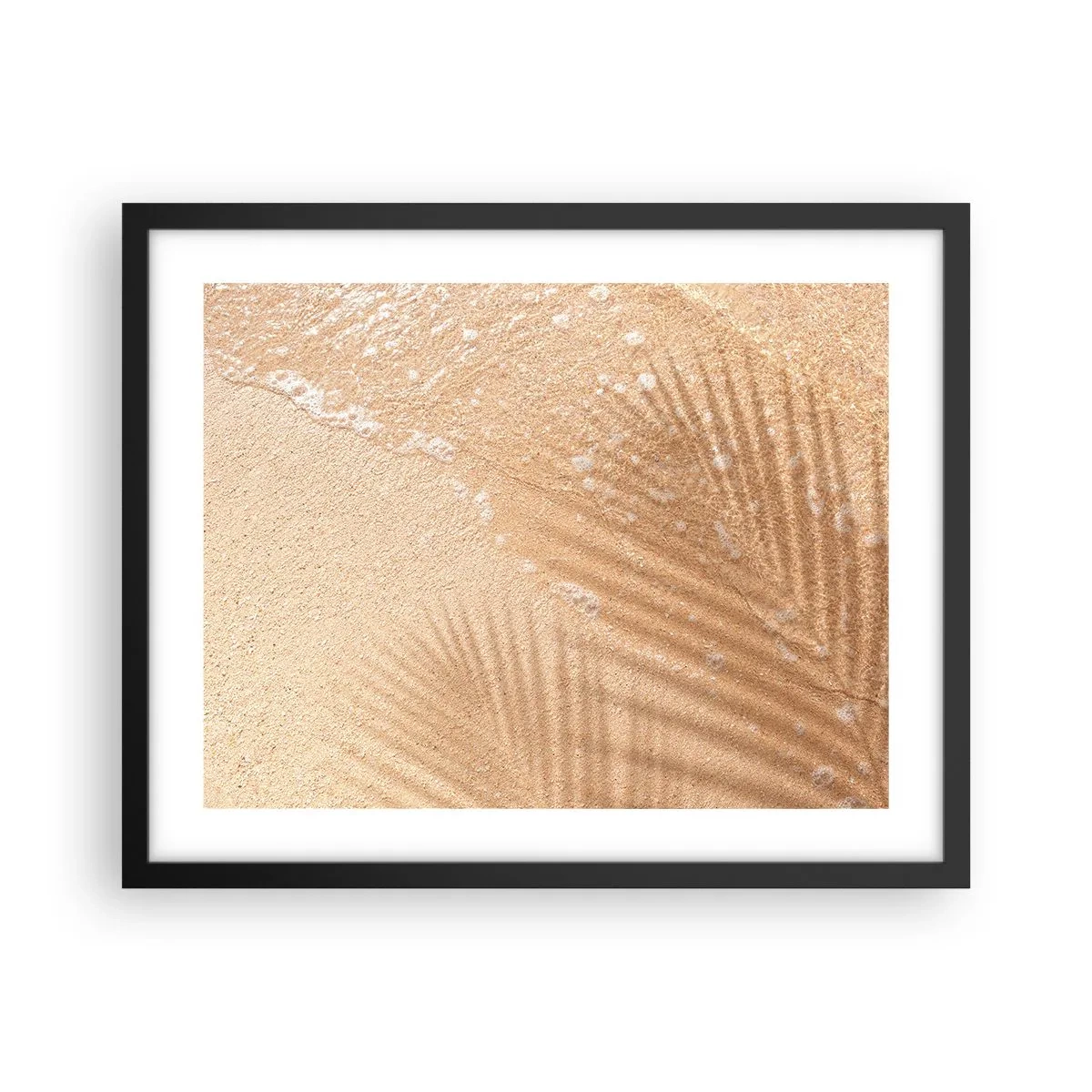 Affisch i svart ram - Heta sommarens skugga - 50x40 cm