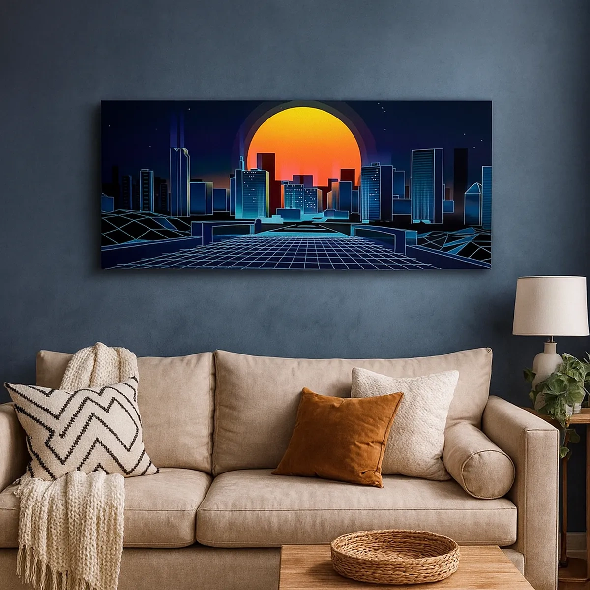 Canvastavla - Bild på duk - Vill du fortfarande till verkligheten? - 30x30 cm