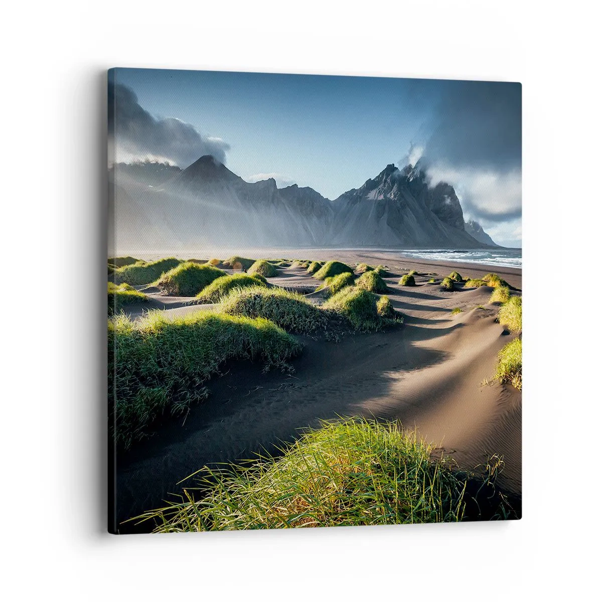 Canvastavla - Bild på duk - Elementens harmoni - 40x40 cm