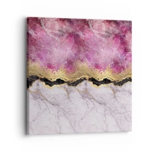 Canvastavla - Bild på duk - På gränsen - 30x30 cm