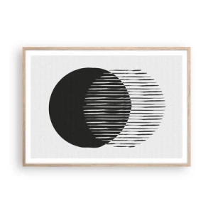 Affisch i ram av ljusek - Hans alter ego - 100x70 cm