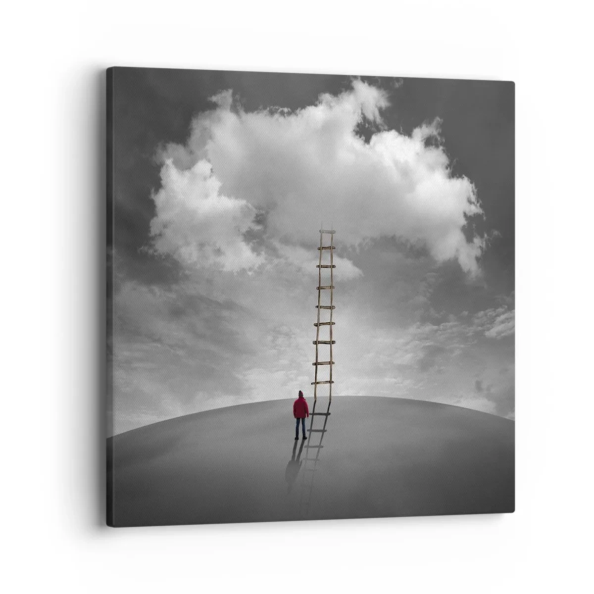 Canvastavla - Bild på duk - Allt är möjligt - 40x40 cm