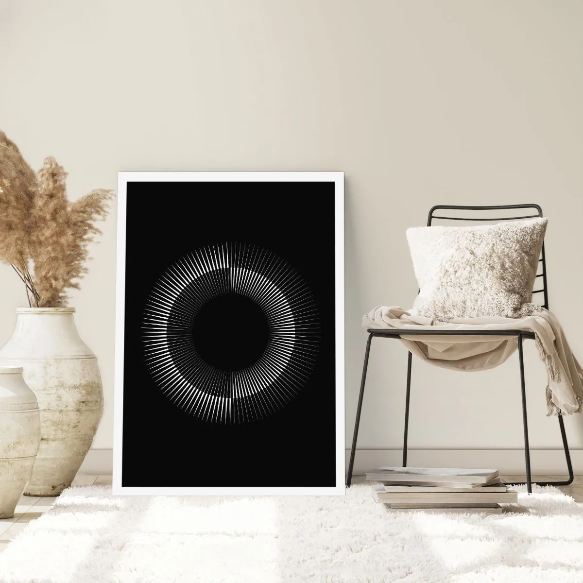 Affisch - Svart sol - 30x40 cm