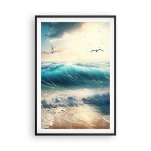 Affisch i svart ram - Ljuder endast för dig - 61x91 cm