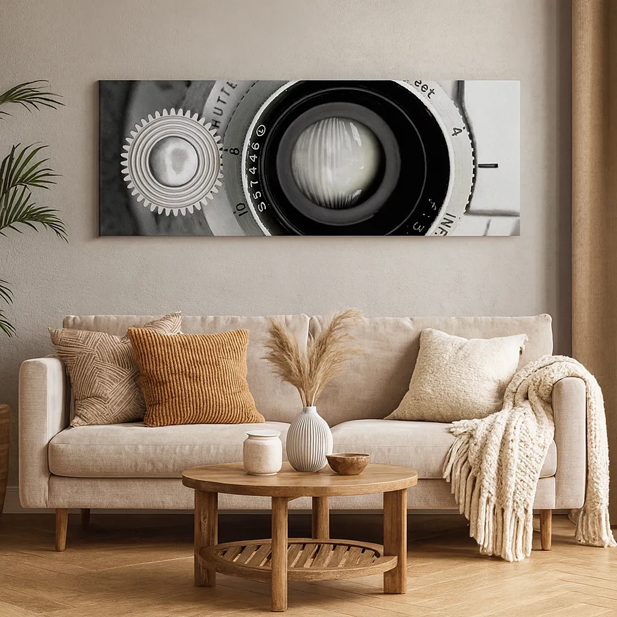 Canvastavla - Bild på duk - En berättelse om Hollywood - 30x30 cm