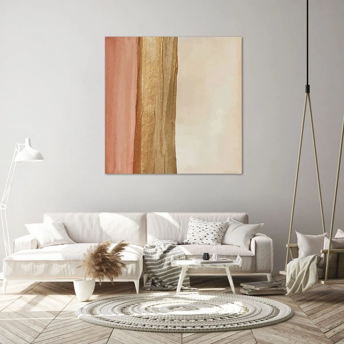 Canvastavla - Bild på duk - Vertikal komposition - 60x60 cm