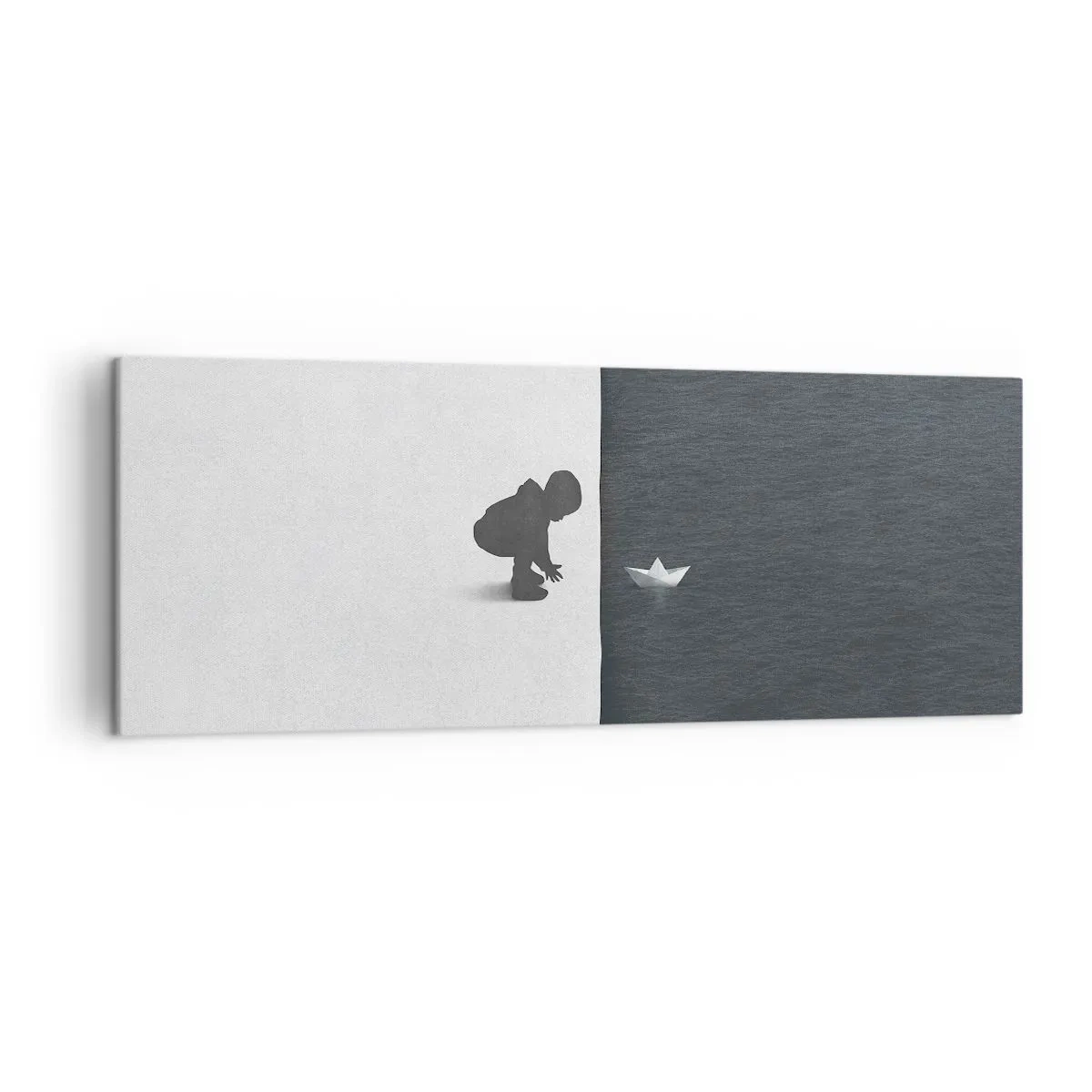 Canvastavla - Bild på duk - En stor expedition - 140x50 cm