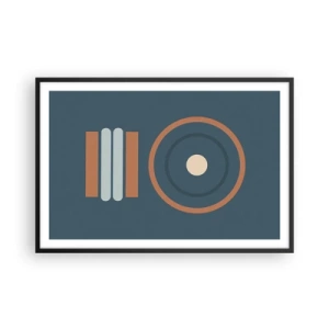 Affisch i svart ram - Sakens kärna - 91x61 cm