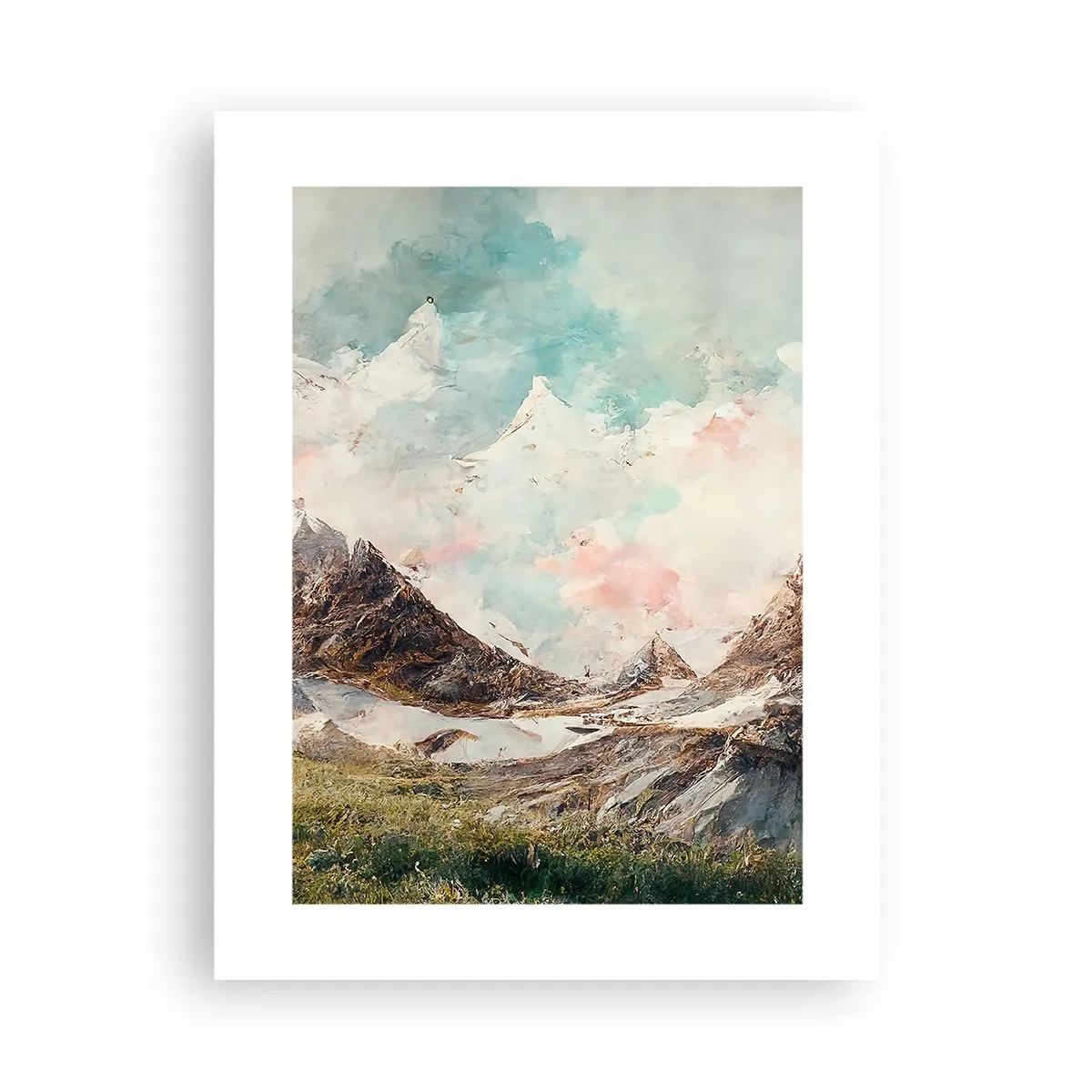 Affisch - Steniga blad - 30x40 cm