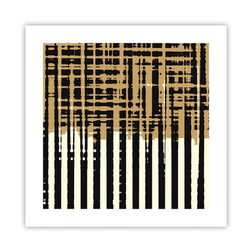 Affisch - Arkitektonisk abstraktion - 40x40 cm