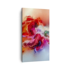 Canvastavla - Bild på duk - Fåna drömmarna - rök - 45x80 cm
