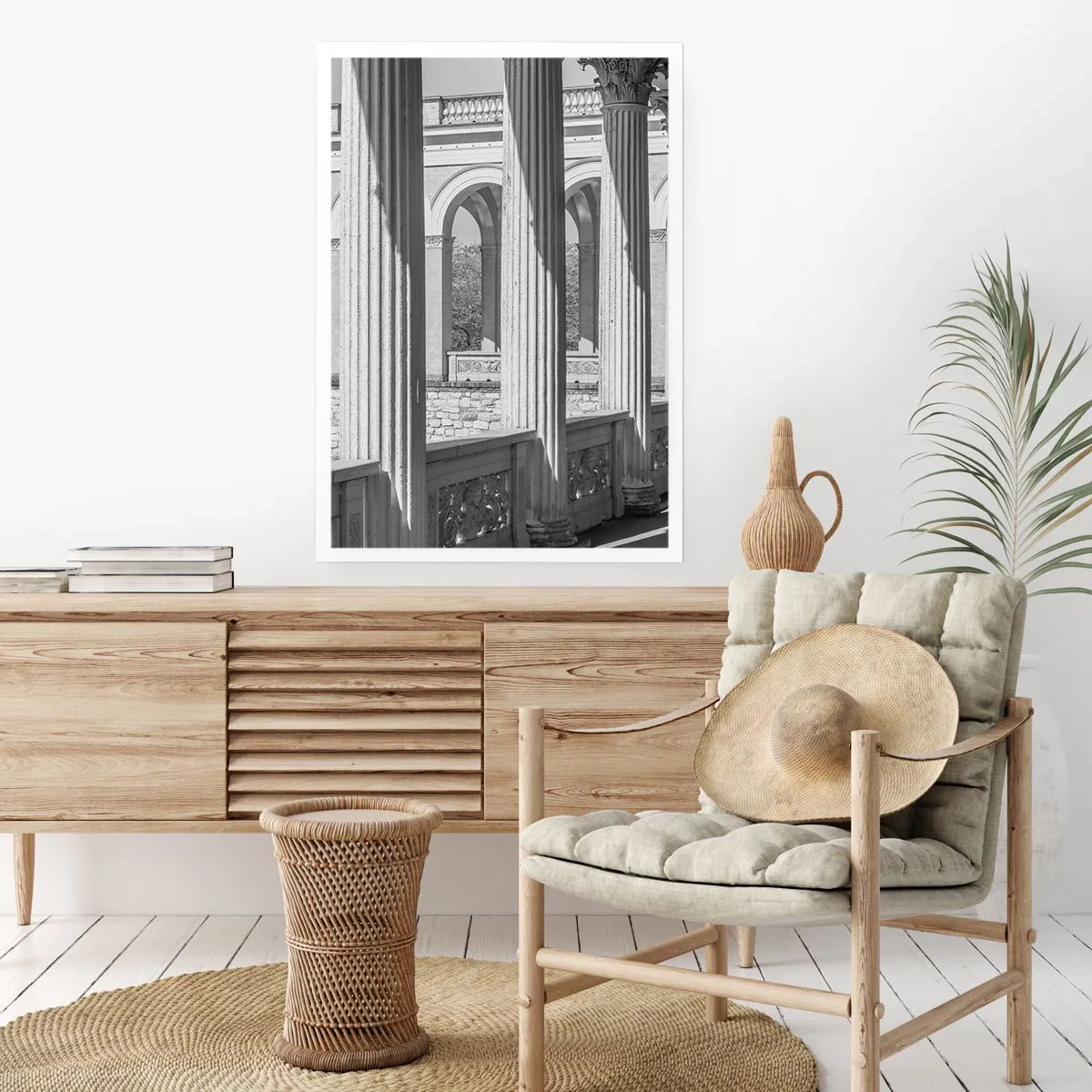 Affisch - Solig arkad - 70x100 cm
