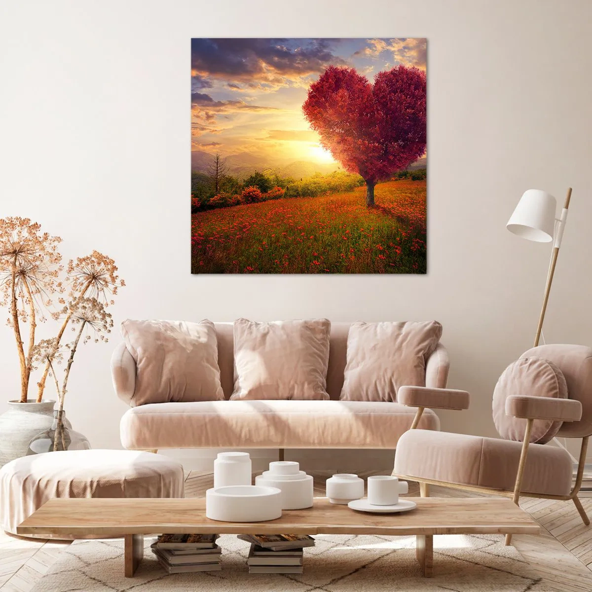 Canvastavla - Bild på duk - Tagande - 50x50 cm