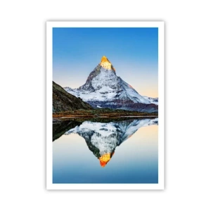 Affisch - Två världar - 70x100 cm