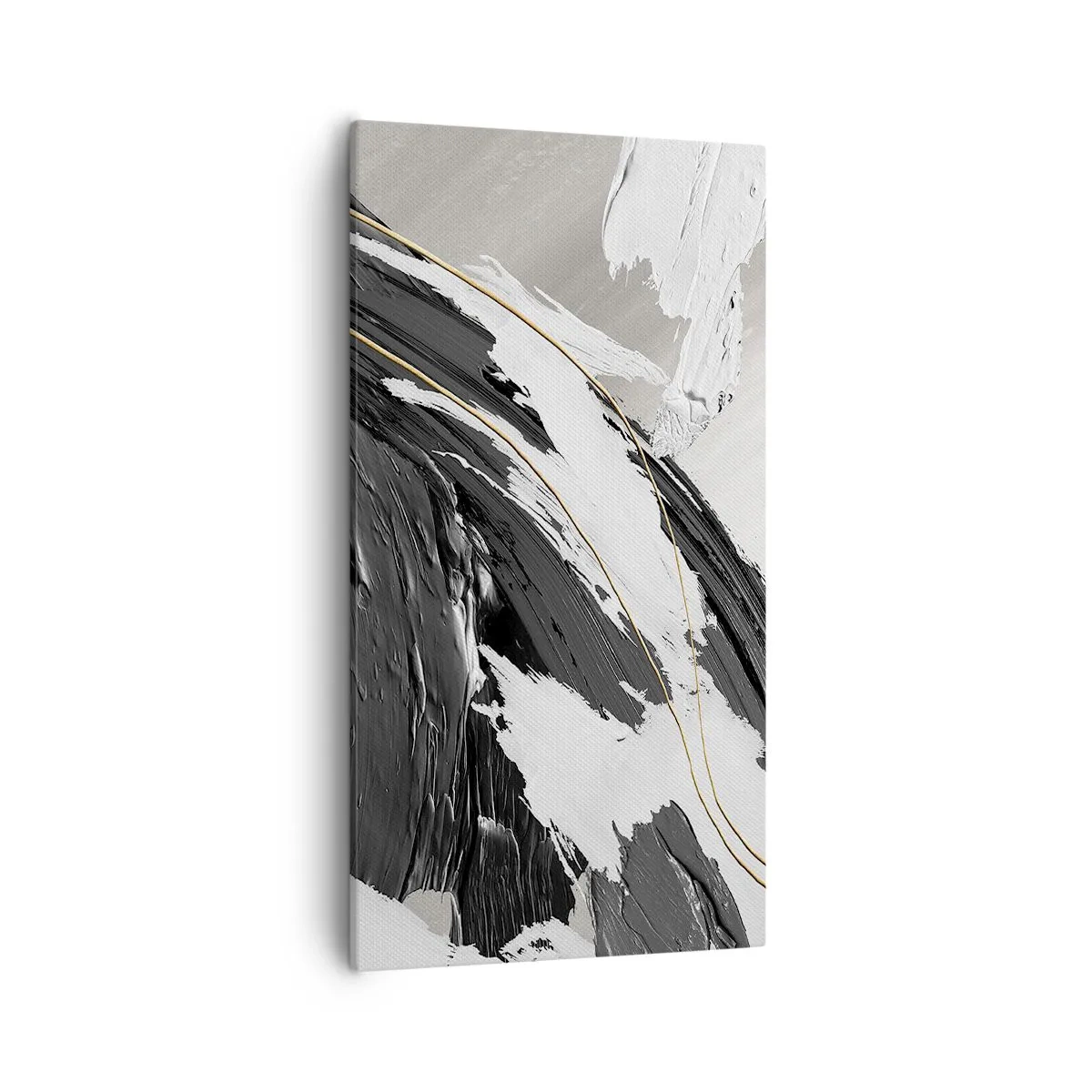 Canvastavla - Bild på duk - Storslagen abstraktion - 55x100 cm