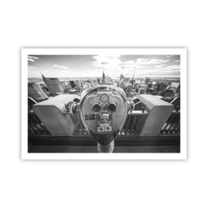 Affisch - Stad över städerna - 91x61 cm