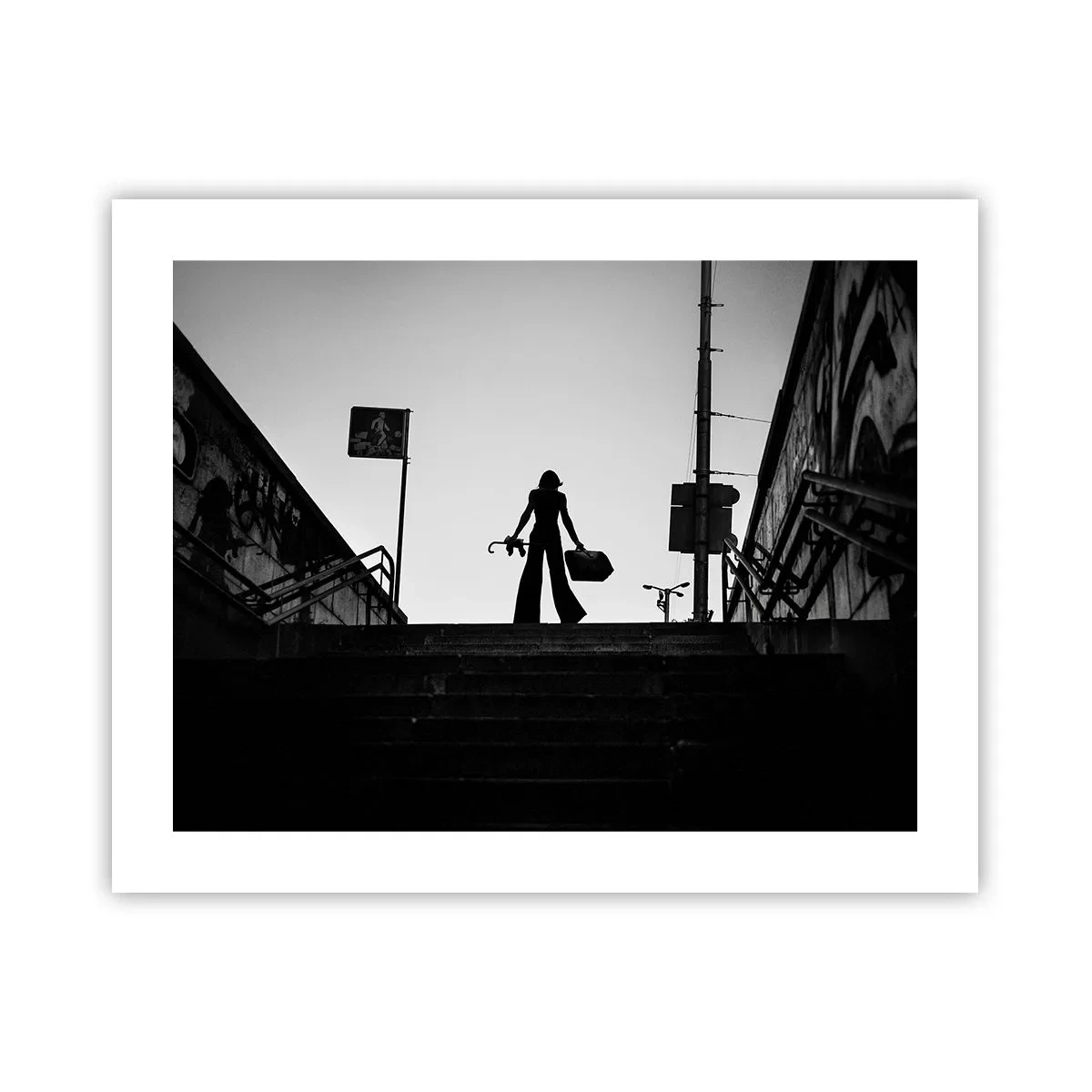 Affisch - Stadsvandring - 50x40 cm