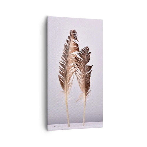 Canvastavla - Bild på duk - Mot intet - 55x100 cm