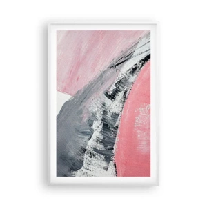 Affisch i vit ram - Anpassad komposition - 61x91 cm