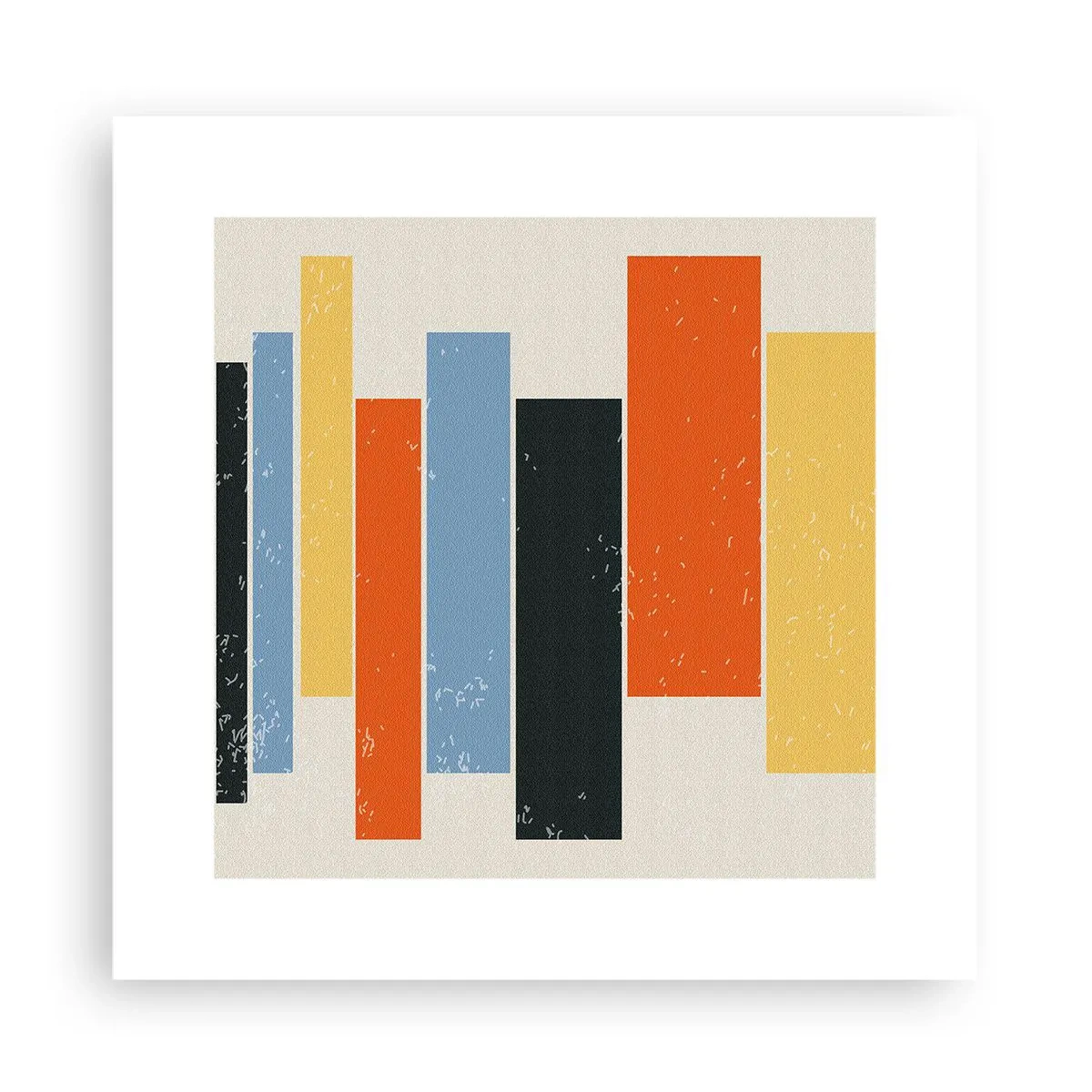 Affisch - Inspelning av musik - 30x30 cm